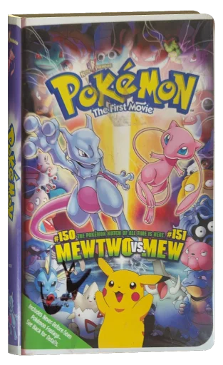 Pokémon: The First Movie VHS, Warner Home Video