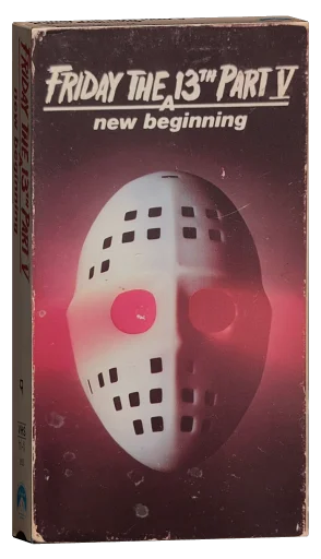 Friday the 13th: A New Beginning VHS, Paramount