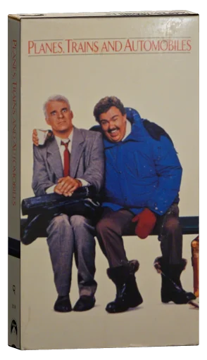 Planes, Trains and Automobiles VHS cover