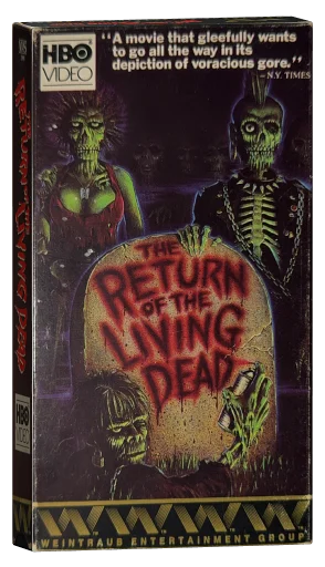 The Return of the Living Dead VHS, HBO Video