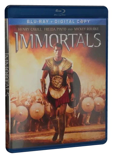 Immortals Blu-ray cover