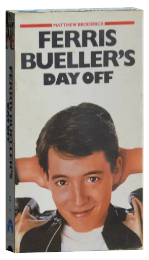 Ferris Bueller's Day Off VHS, Paramount Pictures