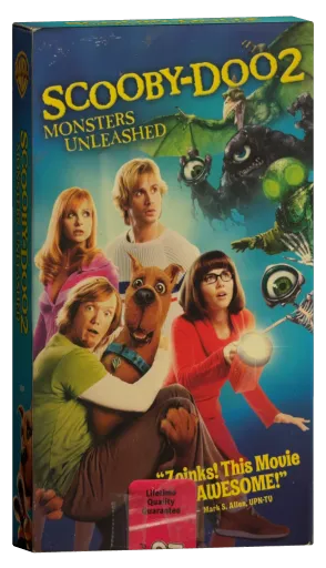 Scooby-Doo 2: Monsters Unleashed VHS, Warner Home Video
