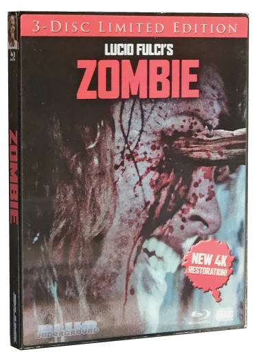 Zombie Flesh Eaters Blu-ray, Blue Underground