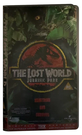 The Lost World: Jurassic Park VHS, Universal