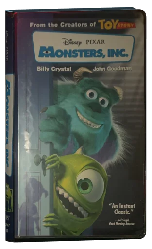 Monsters, Inc. VHS, Buena Vista Home Entertainment