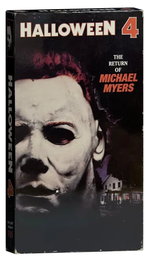 Halloween 4: The Return of Michael Myers VHS, HGV Video Productions