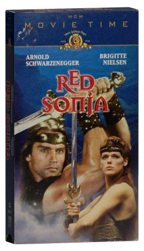 Red Sonja VHS, MGM Home Entertainment