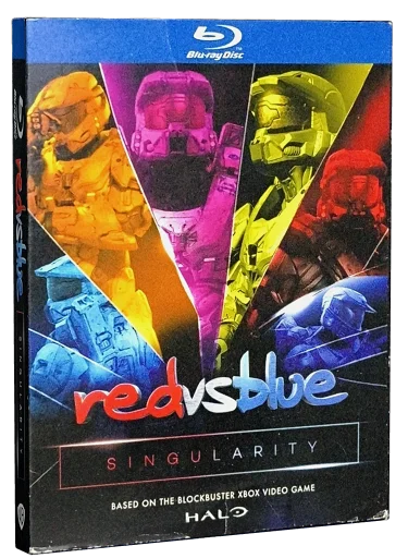 Red vs. Blue: Singularity Blu-ray cover