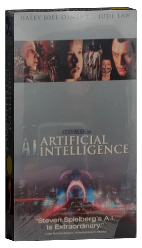 A.I. Artificial Intelligence VHS, DreamWorks Home Entertainment