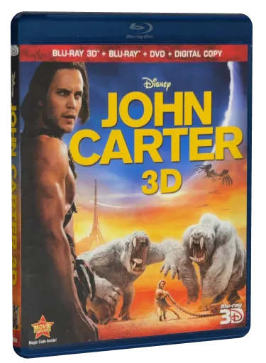 John Carter Blu-ray, Walt Disney Home Video