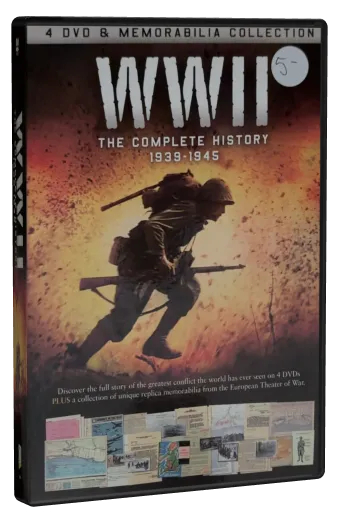WWII - The Complete History DVD cover