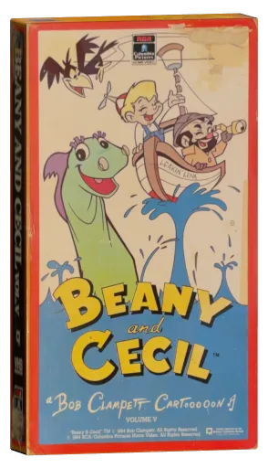 Beany and Cecil VHS, RCA/Columbia Pictures Home Video