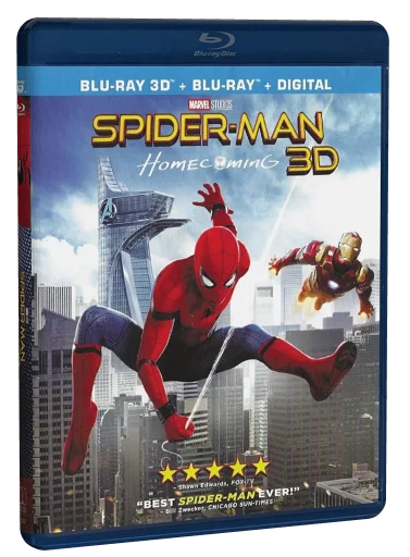 Spider-Man: Homecoming Blu-ray, Sony Pictures Home Entertainment
