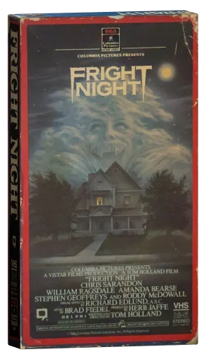 Fright Night VHS, RCA/Columbia Pictures Home Video