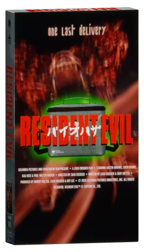 Resident Evil VHS, RCA/Columbia Pictures Home Video