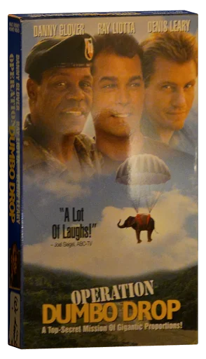 Operation Dumbo Drop VHS, Walt Disney Home Video