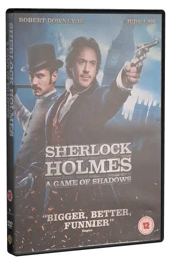 Sherlock Holmes: A Game of Shadows DVD, Warner Bros.