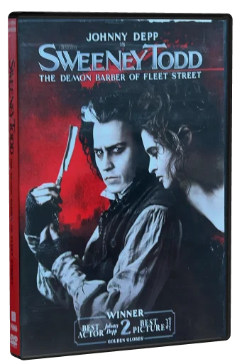 Sweeney Todd: The Demon Barber of Fleet Street DVD, DreamWorks Home Entertainment