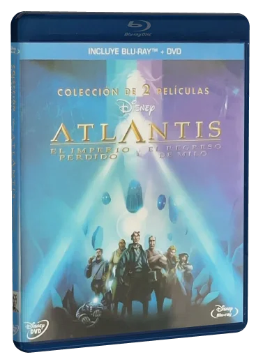 Atlantis: The Lost Empire and Milo's Return Blu-ray, Disney