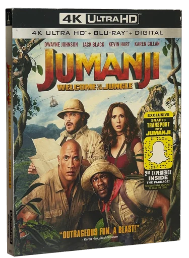 Jumanji: Welcome to the Jungle 4K-UHD, Sony Pictures Home Entertainment