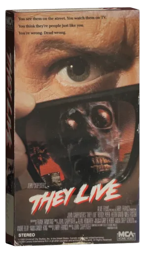 They Live VHS, MCA Home Video