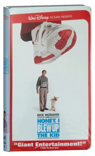 Honey, I Blew Up the Kid VHS, Walt Disney Home Video