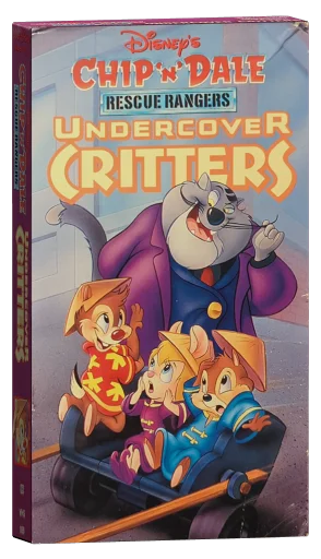 Chip 'n' Dale Rescue Rangers VHS, Walt Disney Home Video
