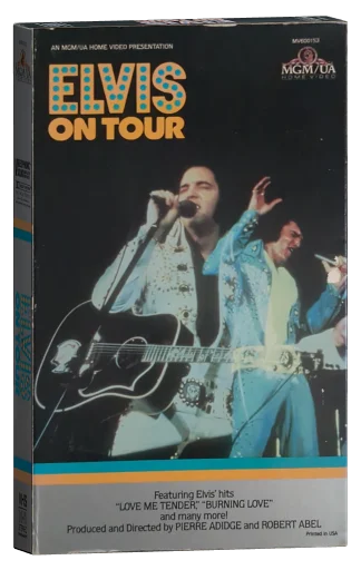 Elvis on Tour VHS, MGM/UA Home Video