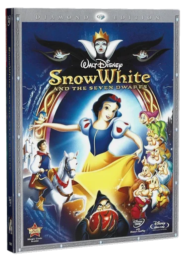 Snow White and the Seven Dwarfs Blu-ray, Walt Disney