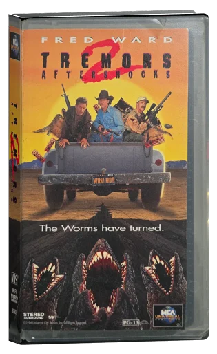 Tremors II: Aftershocks VHS, MCA Universal Home Video
