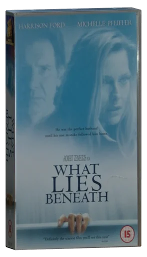 What Lies Beneath VHS, 20th Century Fox Home Entertainment