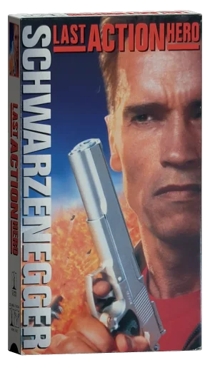 Last Action Hero VHS, Columbia TriStar Home Video