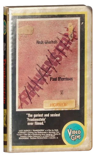 Flesh for Frankenstein VHS, Video Gems