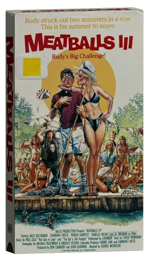 Meatballs III: Summer Job VHS, Cinepix, Inc.