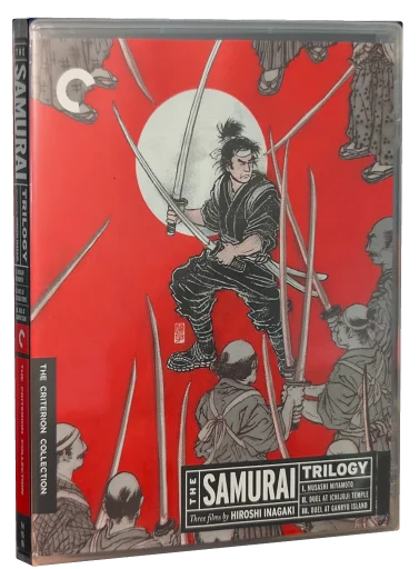 The Samurai Trilogy Blu-ray cover