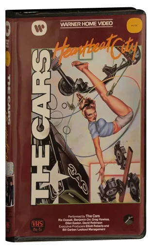 The Cars: Heartbeat City VHS cover