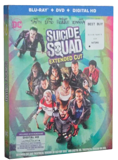 Suicide Squad Blu-ray, Warner Bros.