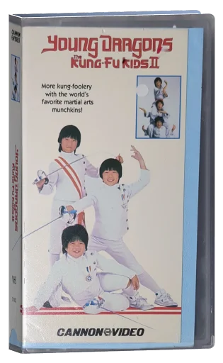 Young Dragons: The Kung-Fu Kids II VHS cover