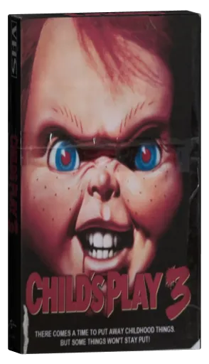 Child's Play 3 VHS, Universal Studios Home Video