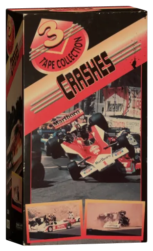 Crashes 3 tape collection VHS cover