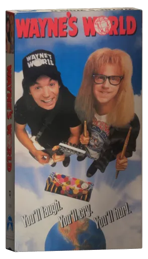 Wayne's World VHS, Paramount Home Video