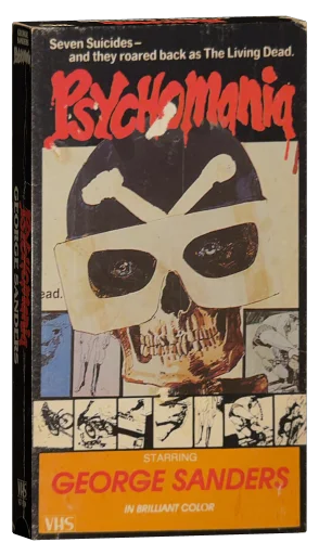 Psychomania VHS, GoodTimes Home Video