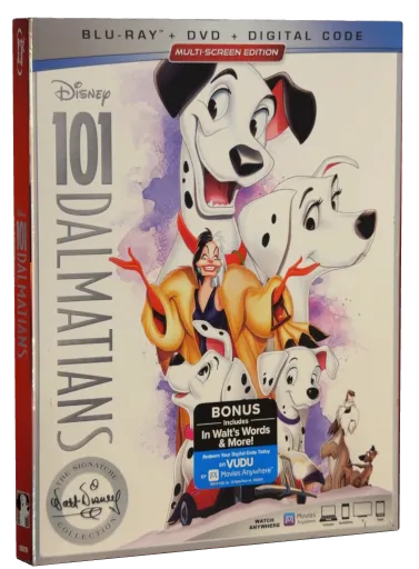 One Hundred and One Dalmatians Blu-ray, Buena Vista Home Entertainment