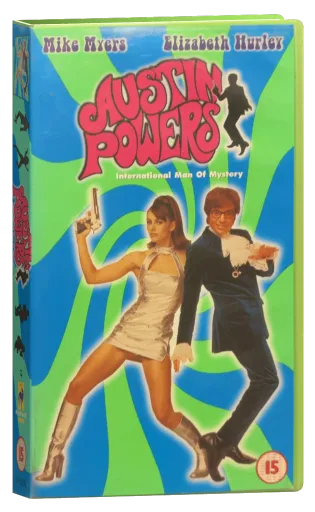 Austin Powers: International Man of Mystery VHS, Pathé