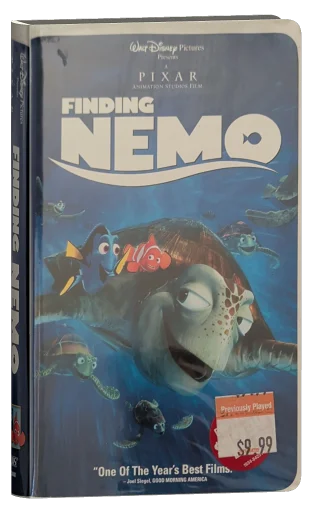 Finding Nemo VHS, Walt Disney Pictures