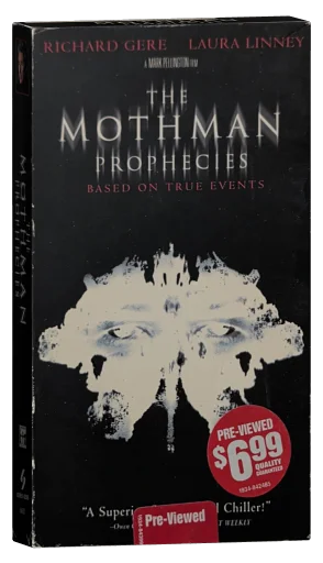 The Mothman Prophecies VHS, Columbia TriStar Home Entertainment