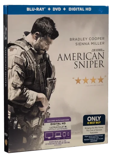 American Sniper Blu-ray, Warner Bros. Pictures