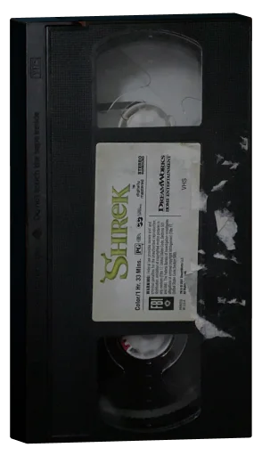 Shrek VHS cover