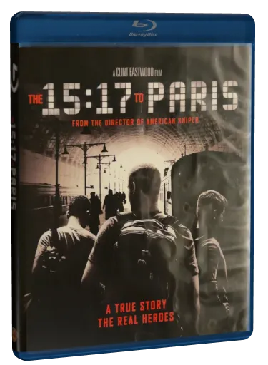 The 15:17 to Paris Blu-ray, Warner Bros. Pictures